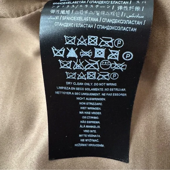 Guess Brown Faux Fur Teddy Jacket Size S - Picture 13 of 15